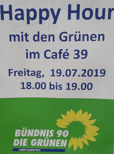 Happy Hour mit den Grünen @ Café 39