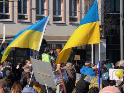 Ukraine Kundgebung Da